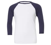 Bella Canvas Bella + Canvas Unisex Triblend Baseball T-Shirt 3200- 3/4 Sleeves S