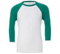 Bella + Canvas - Camiseta de Triblend Manga 3/4 Béisbol para Adultos Unisex