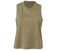 Bella + Canvas - Camiseta sin mangas con espalda de nadador para mujer