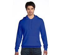 Bella + Canvas Mens Poly-Cotton Fleece Pullover Hoodie (3719) -True Royal -L