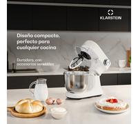 Bella Evo robot de cocina | Sistema de mezcla planetaria | 3 accesorios de batido | 1500 W | 5 l Klarstein