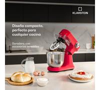 Bella Evo robot de cocina | Sistema de mezcla planetaria | 3 accesorios para batir | 1500 W | 5 l Klarstein