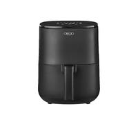bella Freidora de aire con pantalla táctil de 3 l, para freír sin aceite. Sartén antiadherente apta para lavavajillas y rejilla para freír de fácil limpieza., Negro mate