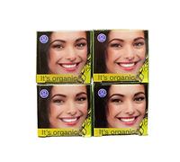 Bella Organic Beauty Hilos de algodón para cejas | Removedor de vello facial antiséptico | Hilos de hilo de algodón | Removedor de vello facial antiséptico (paquete de 4)