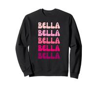 Bella Retro Stack Design Sudadera