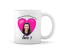 Bella where the hell have you been loca? Blanco taza Mug