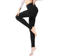 BellaAchtung Medias de Compresión Médicas Mujeres Hombres Largas 20-30 mmHg, Mallas Compresión de Soporte Graduado, Medias de Soporte sin Dedos Panty Compresión para Varices Edema Vuelo