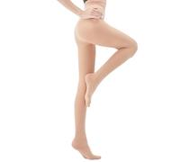 BellaAchtung Medias de compresión médicas para mujer y hombre, largas 20-30 mmHg, soporte graduado, medias de compresión con envoltura de dedos, medias de compresión para varices y edemas, beige, M
