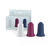 BellaBambi original Cupping-Set trio: sensitive, blanco, + regular, morado, + intense, azul noche, diámetro34 mm