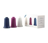 BellaBambi original Cupping-Set trio: sensitive, blanco, + regular, morado, + intense, azul noche, diámetro34 mm