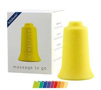BellaBambi original vaso de ventosa | copas de succión versátiles para masaje de fascias y puntos gatillo | para belleza, deporte y bienestar | Intensidad SENSITIVE - Amarillo