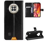 BellaCase Funda Doogee S96 Pro [Pata de Cabra] [Ranuras para Tarjetas] [Funda con Tapa magnética] Compatible con el teléfono Inteligente Doogee S96 Pro(Negro)