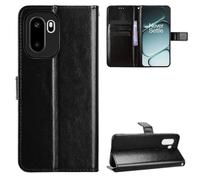 BellaCase Funda OnePlus 15R/Ace 6T/Ace 6 5G [Pata de Cabra] [Ranuras para Tarjetas] [Funda con Tapa magnética] Compatible con el teléfono Inteligente OnePlus 15R/Ace 6T/Ace 6 5G(Negro)
