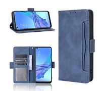 BellaCase Funda Oneplus Open [Pata de Cabra] [Ranuras para Tarjetas] [Funda con Tapa magnética] Compatible con el teléfono Inteligente Oneplus Open(Azul)