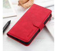 BellaCase Funda para Nokia G10/G20, Funda Móvil Nokia G10/G20, Estuche con Billetera Plegable, Magnético Carcasa para Nokia G10/G20, Rojo