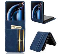 BellaCase Funda ZTE Nubia Flip 3 [Ranura de Inserción de Tarjetas] [Caso Práctico] Compatible con el Teléfono Inteligente ZTE Nubia Flip 3(Azul)