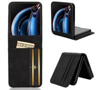 BellaCase Funda ZTE Nubia Flip 3 [Ranura de Inserción de Tarjetas] [Caso Práctico] Compatible con el Teléfono Inteligente ZTE Nubia Flip 3(Negro)