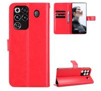 BellaCase Funda ZTE Nubia Red Magic 11 Pro/11 Pro Plus [Pata de Cabra] [Ranuras para Tarjetas] Compatible con el teléfono Inteligente ZTE Nubia Red Magic 11 Pro/11 Pro Plus(Rojo)