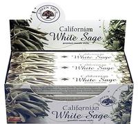 Belladecora Green Tree White Sage - Varillas de incienso (6 paquetes)