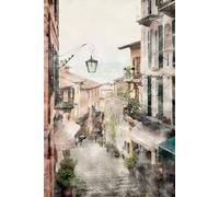 Bellagio: undated montly cards to fill in: calendar style notebook with 366 days and notes