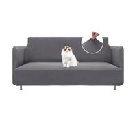 BellaHills Funda Sofa Ajustables 2 Plazas,Fundas Elasticas Sofa para SÖDERHAMN，Funda de Sofá con Reposabrazos Antideslizante Antimanchas Lavable,Gris