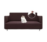 BellaHills Fundas Sofas 3 y 2 plazas Ajustables,Fundas Sofa para SÖDERHAMN,Funda de Sofá con Reposabrazos Antideslizante Antimanchas Lavable,Marrón