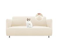 BellaHills Fundas Sofas 3 y 2 Plazas Ajustables,Protector Sofa,Fundas Sofá Ajustables para SÖDERHAMN,Jacquard Fundas Cubre Sofa Ntideslizante Lavable,Natural