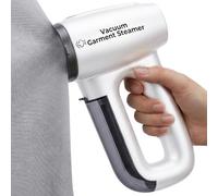 Bellairon Veloce - Vaporizador de ropa al aspiradora de próxima generación con succión de 2500 Pa para agarre de tela, resultados de secado rápido y usables, operación con una sola mano, 1100 W, 120 V