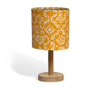 Bellaluma LAMPARITAS Mesita Noche Lampara Mesita Noche Lampara Mesa Candeeiro Mesa de Cabeceira Lamparas de Mesita de Noche Lampara Dormitorio Lampara Sobremesa Lampara (Yelow Flower, 1 unidad)