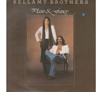 BELLAMY BROTHERS - PLAIN AND FANCY LP (VINYL) UK CURB 1977