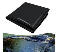 Bellanny 2 láminas de 6 m para estanques, de PVC de alta calidad, color negro, lámina de sellado flexible, membrana de estanque, estanque de jardín, para estanques de peces, fuentes, jardines de agua