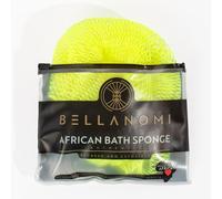 Bellanomi Esponja exfoliante africana - Auténtica/de origen ético de Nigeria/45 pulgadas de largo (lima)
