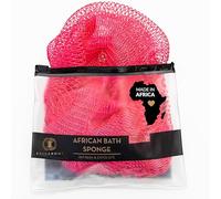 Bellanomi Esponja exfoliante africana - Auténtica/de origen ético de Nigeria/45 pulgadas de largo (rosa rosa)