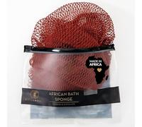 Bellanomi Esponja exfoliante africana auténtica de origen ético de Nigeria de 45 pulgadas de largo (marrón cobre)