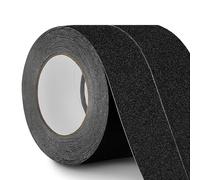 Bellanova 2 Rollo Cinta Antideslizante 5cm x10m, Cinta de Tracción Antideslizante Apto para Escalones Antideslizantes en Interiores y Exteriores (Negro)