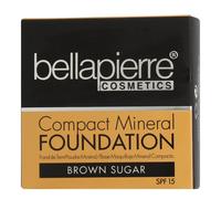 bellapierre - Compact Mineral Foundation Bases de maquillaje 10 g Brown Sugar