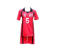 BellaPunk Disfraz de cosplay de anime para hombre y adulto Karasuno High School Voleibol Sportswear (S, Nekoma 05)