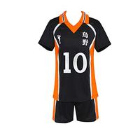 BellaPunk Karasuno Karasuno High School Voleibol Sportswear - Disfraz de cosplay para hombre y adulto (talla S, Karasuno 10), Karasuno 10