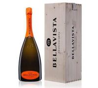 Bellavista - Brut Franciacorta DOCG Alma Gran Cuvée Botella Grande 3 lt. En Caja de Madera