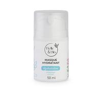 Belle&Bio - Mascarilla hidratante para pieles secas y normales, certificado Cosmos por Ecocert, 50 ml