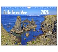 Belle Ile en Mer - Ein bretonisches Paradies (Wandkalender 2026 DIN A4 quer), CALVENDO Monatskalender: Bilderreise über die "Schöne Insel"