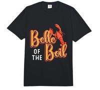 Belle of The Boil Mariscos Loves Crawfish Festival Comfort Colors Adult Heavyweight T-Shirt
