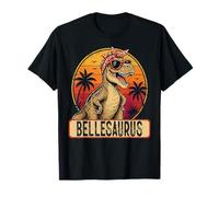 Belle SARUS Retro Atardecer Día de la Madre Vintage Camiseta