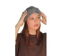 Belle Turban, Turbante para Mujer, Modelo Alejandria-FF, Estampado en Mosaiko, Talla única, Elegante Gorro Oncológico, Hecho con Algodón Orgánico, Suave y Transpirable, Fabricado en España