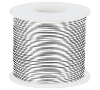 Belle Vous Alambre Manualidades Plateado (30 m) Rollos Alambre de Aluminio 2 mm Flexible - Para Esculturas, Modelado de Esqueleto, Joyas, Abalorios, Hacer Guirnalda y Árbol de Bonsái