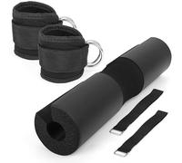 Belle Vous Almohadilla para Barra de Gimnasio - Protector de Espuma para Levantamiento de Pesas - para Ejercicios de Gym Musculacion Sentadillas Hip Thrust y Estocadas
