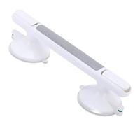 Belle Vous Asidero de Baño - Asa de Ducha con Ventosas de 33 cm - Barra con Ventosa para Azulejos - Agarrador para Personas Mayores y Discapacitados - Agarraderas de Seguridad