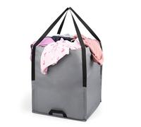 Belle Vous Bolsa de Jardin de 100 l - Saco Resistente Impermeable con Asas para Jardineria - Bolsas Grandes Recoge Hojas Tierra Basura Escombros - Accesorios para Jardín u Obra