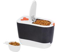 BELLE VOUS Contenedor Pienso para Mascotas con Pala - Botes de Plastico con Tapa - Contenedor Comida Perro, Gato, Aves y Más - Guarde 5 kg Alimentos de Mascota o 10 kg