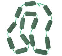 Belle Vous Espuma Verde para Flores (Pack de 14) Espuma Floral Húmeda de 3 m Guirnalda para Flores - Bloque de Poliestireno para Manualidades y Decoración de Bodas - Flores Frescas y Artificiales